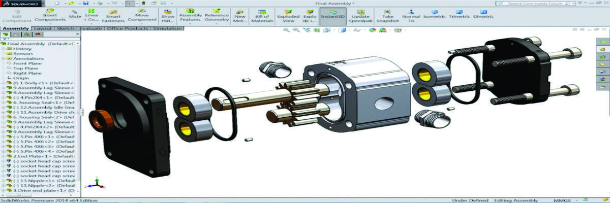 nhận thiết kế cơ khí 3D - Ảnh 3