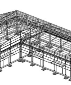 Thiêt kế khung giàn 3d
