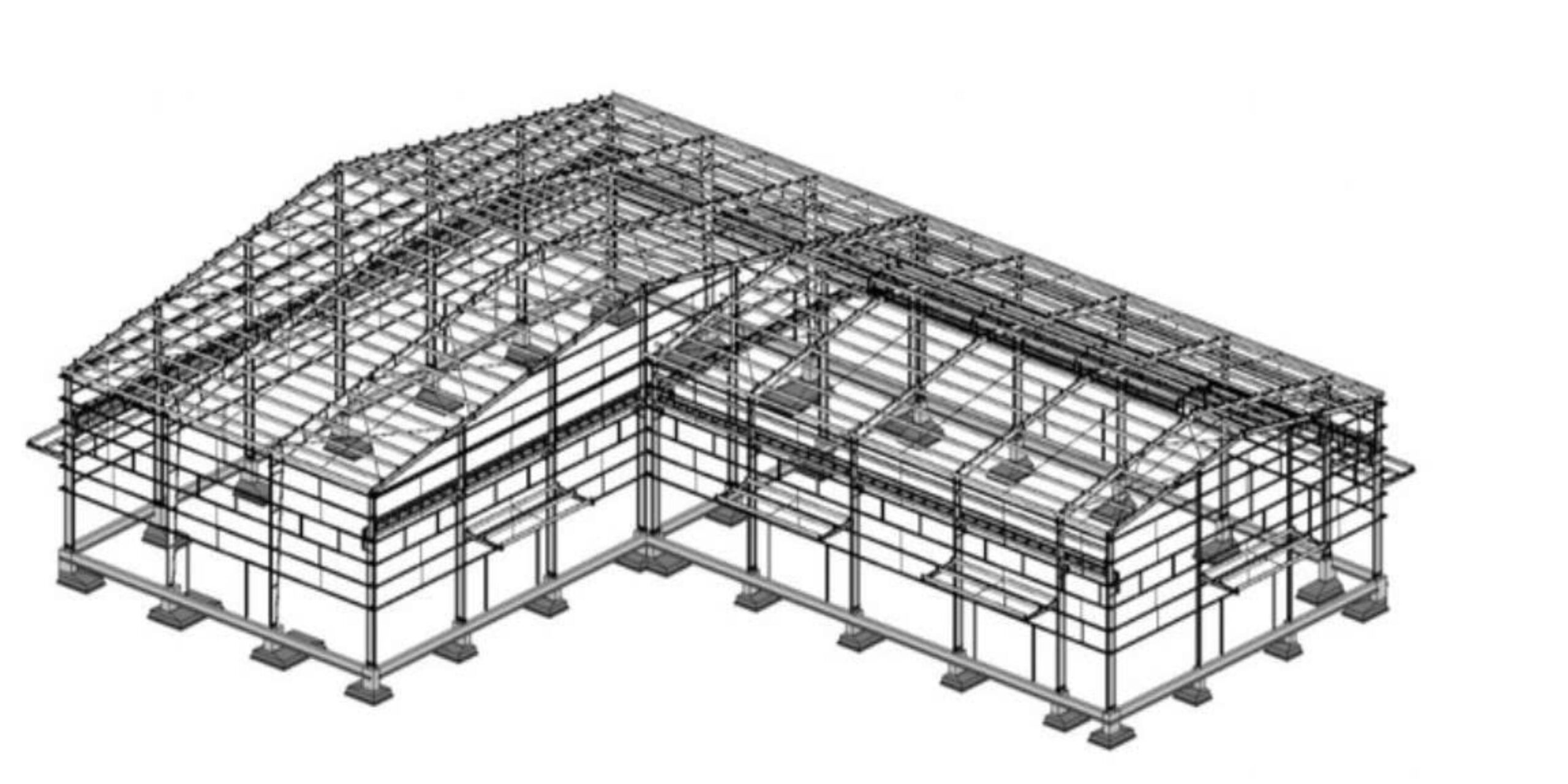 Thiêt kế khung giàn 3d