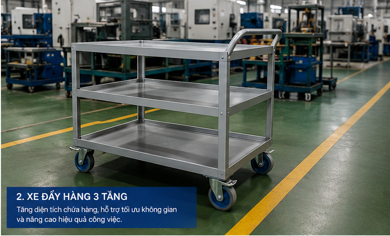 Gia Công Xe Đẩy Công Nghiệp - Ảnh 5
