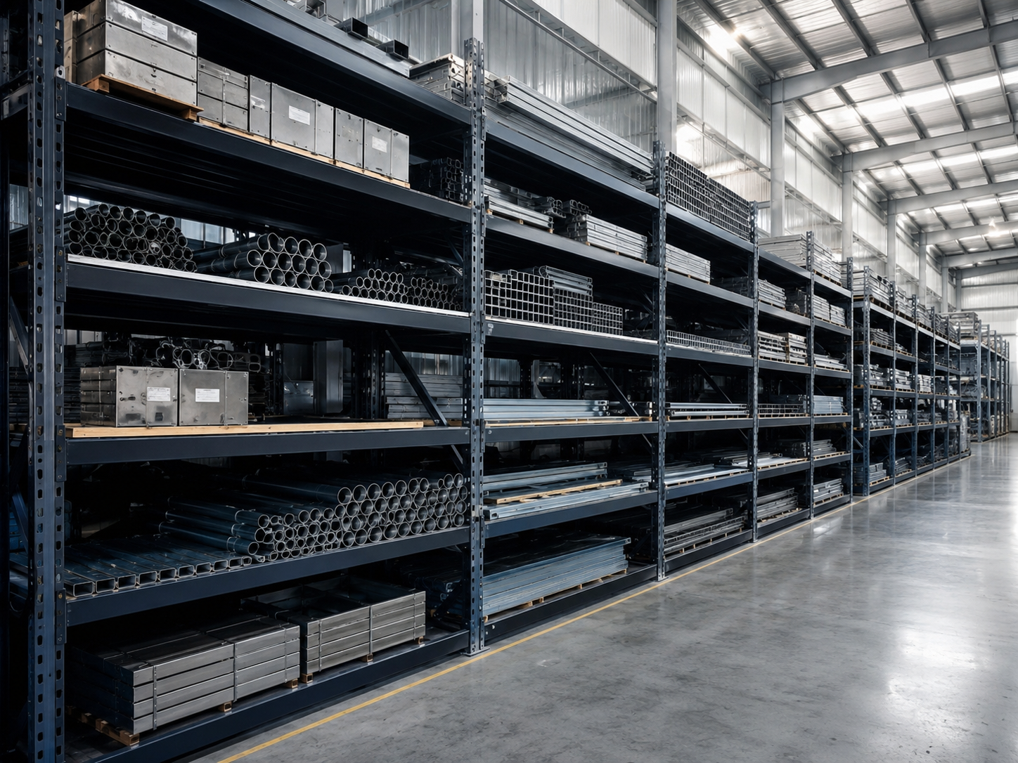 Kệ sắt nhà xưởng gia công theo yêu cầu tại TP.HCM