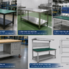 Gia công bàn thao tác nhà xưởng - DV.TECH