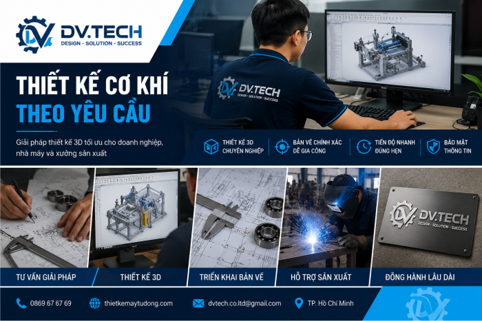 THIÊT KẾ CƠ KHÍ THUÊ